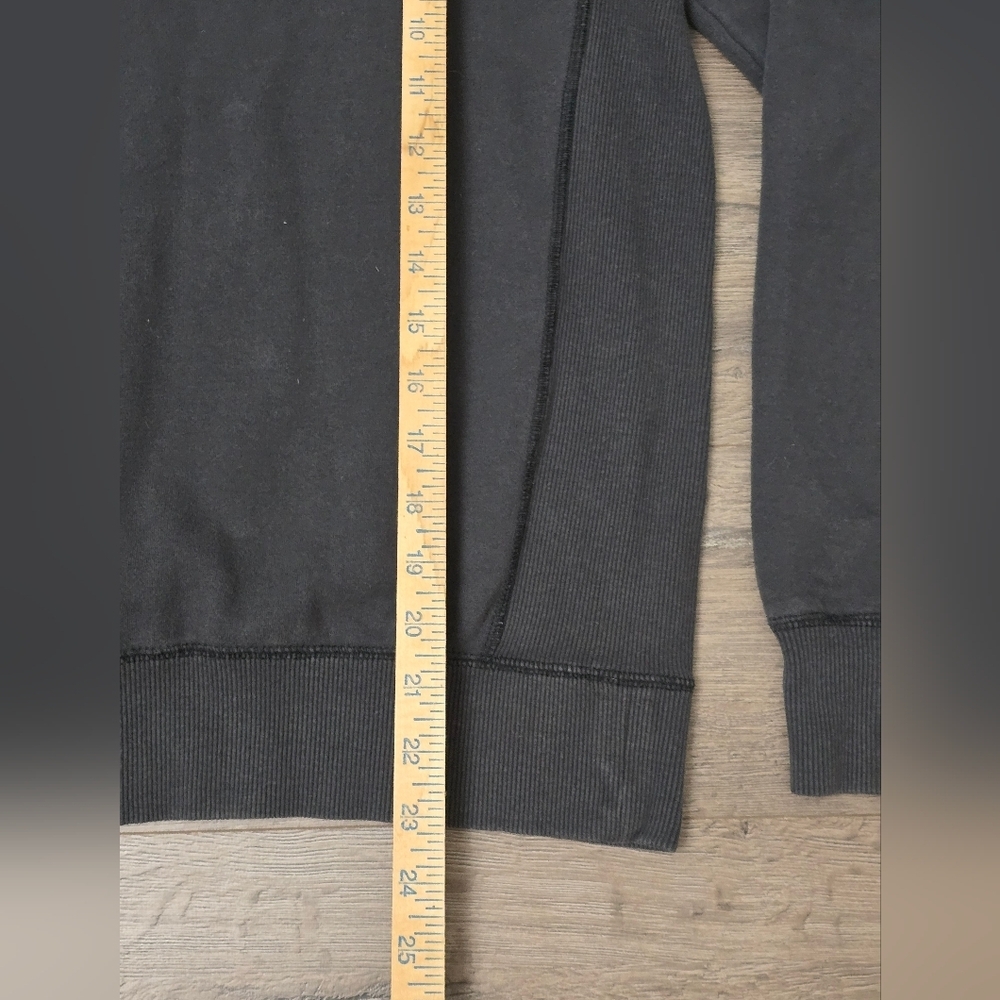 Nantucket Blue 84 Washed Black Crewneck Womens Size Small Streetwear Preppy - Picture 4 of 6
